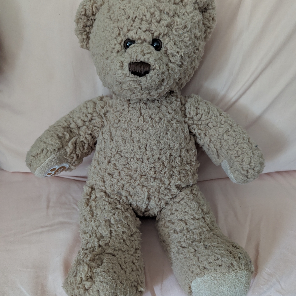 Adorable Tan Teddy Bear Plush Toy
